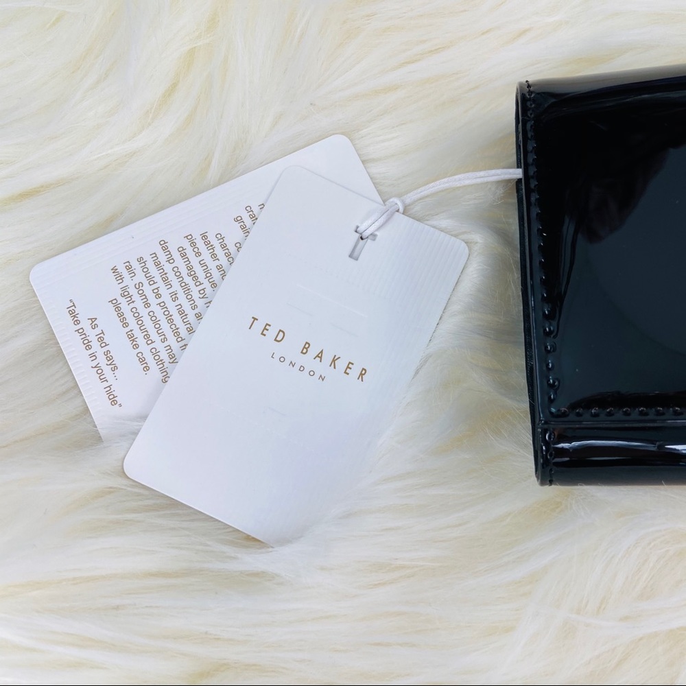 Ted Baker London Bobble Patent Leather Wallet - Picture 6 of 11